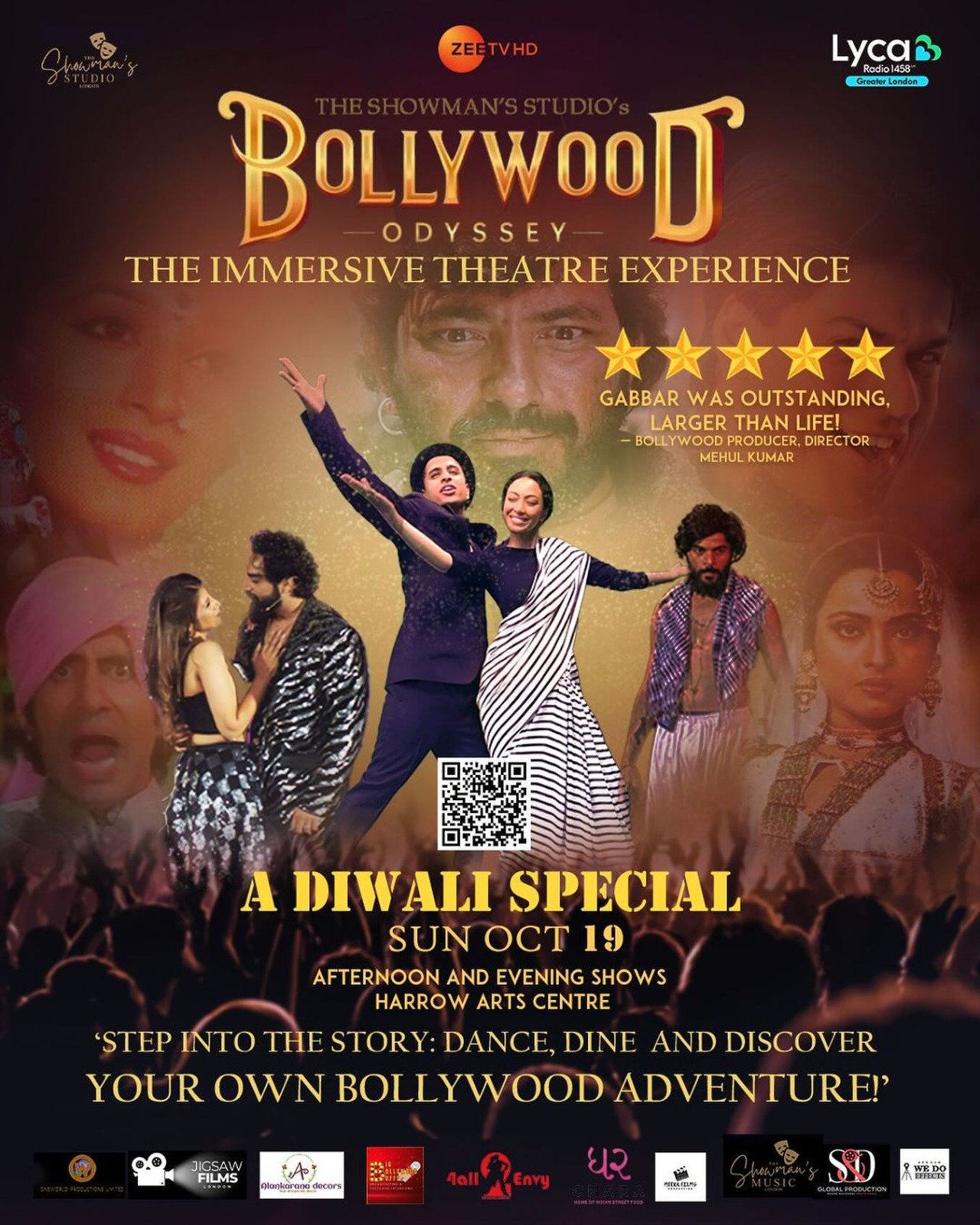 Bollywood Odyssey event poster